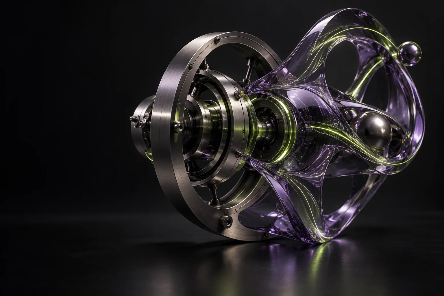 Mechanical and digital concept artwork