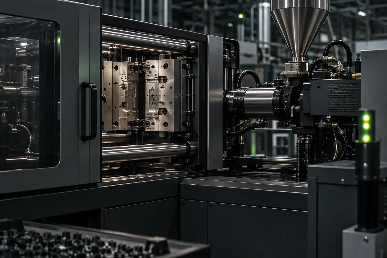 AI-generated manufacturing scene